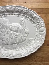 Vintage White Himark/Chesapeake Oval Turkey Serving Platter image 3