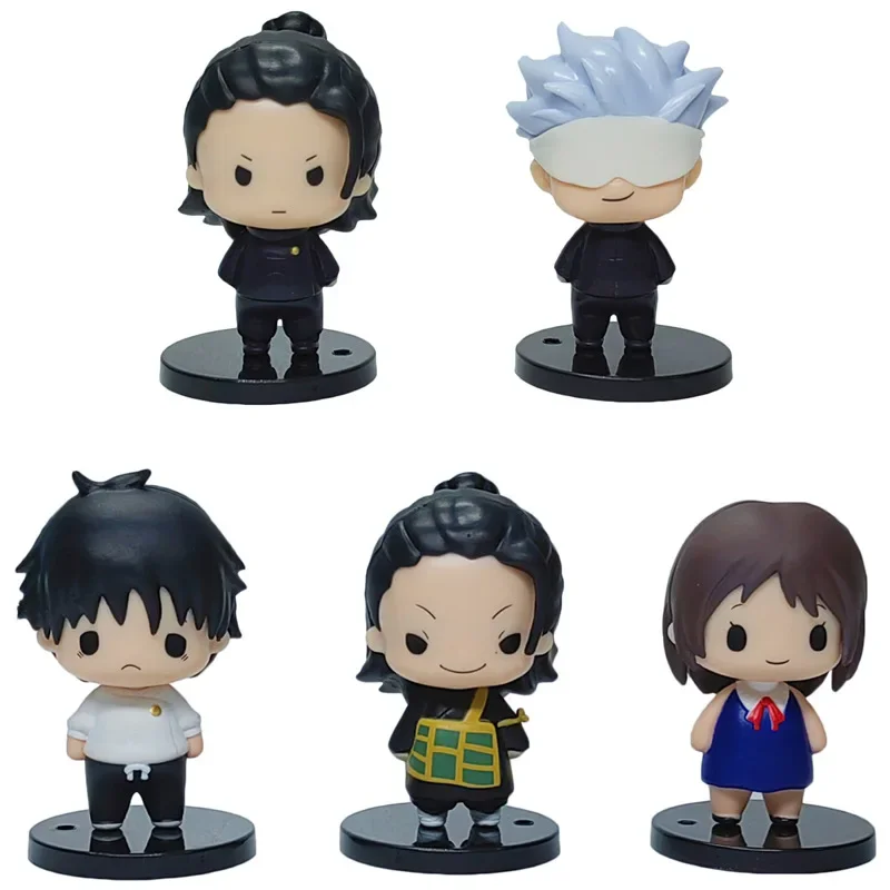 5pcs/lot Jujutsu Kaisen Anime Figure Itadori Yuji Gojo Satoru Ryomen Sukuna - £18.80 GBP