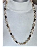 Vtg NAPIER Necklace Faux Pearls 29&quot; - £23.50 GBP
