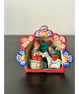 Vtg Mini Nativity Diorama Hand Crafted South America Peru Argentina - $146.24 MXN