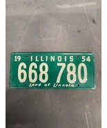 Vintage Wheaties 1953 1954 Illinois Bike License Plate Collectible Givea... - $121.26 MXN