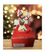 “Christmas Ride” Teddy Music Box Ebeling &amp; Reuss Vintage 1984 Plays “Toy... - $26.38 CAD