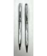 Vintage Courier Anson Chrome Pen &amp; Mechanical Pencil Set - €24,20 EUR