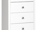 White Monterey Tall 6 Drawer Chest From Prepac. - £168.27 GBP