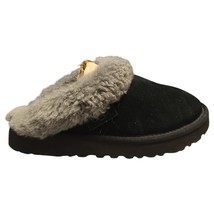 UGG Cluggette Slippers Womens US 5 Gray Black Faux Fur Comfort Slip On 1... - $836.21 MXN