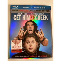Get Him to the Greek Blu ray Disc 2010 2 Disc Set Unrated and Rated R Versions - £6.97 GBP