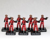 Star Wars Miniatures Snivvian Fringer 34mm 7 Figure Lot 2007 Alliance &amp; ... - $9.70