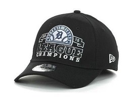 Detroit Tigers New Era 39Thirty 2012 MLB Baseball League Champions Men&#39;s Cap Hat - £14.85 GBP