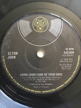 Elton John - Grow Some Funk Of Your Own (Uk 7&quot; Vinyl, 1975) - £4.13 GBP