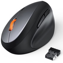 Wireless Vertical Mouse, Em14 Ergonomic Wireless Mouse 2.4G Optical Vertical Mic - £26.88 GBP