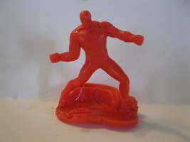 (BX-1) 2&quot; Marvel Comics miniature figure - Iron Man #4 - red plastic - £0.97 GBP