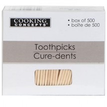 rOund Wooden TOOTHPICKS NO ADDITIVES birch Wood bar kitchen sandwich par... - $21.11