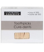 rOund Wooden TOOTHPICKS NO ADDITIVES birch Wood bar kitchen sandwich par... - $388.64 MXN