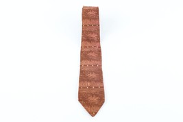 Vintage 40s Superba Cravats Silk Brocade Chariots Neck Tie Dress Tie Wed... - £31.11 GBP