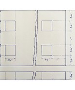 1941 Railroad Bangor Aroostook Standard Frog Tieplate Blueprint F6 DWDD15 - $84.36