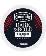 COMMUNITY COFFEE DARK AND BOLD ESPRESSO ROAST KEURIG COFFEE PODS 24 CT - $449.10 MXN