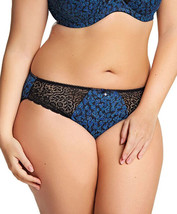 Elomi Jodi High Rise Brief Panty Style EL 4195 Velvet (blue Leopard print) - $10.84+
