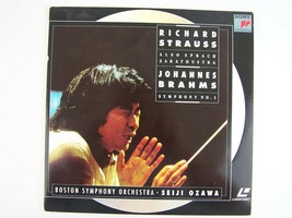 Richard Strauss: Also Sprach Zarathustra/Brahms: Symphony 1: Ozawa LD La... - $39.58