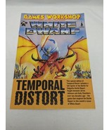Games Workshop White Dwarf Temporal Distort Magazine - $9.80
