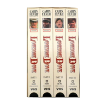 Lonesome Dove VHS Box Set Western Robert Duvall Danny Glover Tommy Lee Jones - £8.56 GBP