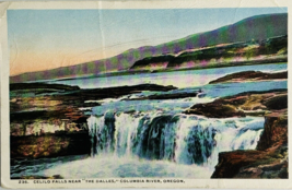 Early 1900&#39;s Celilo Falls Near &quot;The Dalles&quot; Columbia River Oregon Postcard - £6.70 GBP
