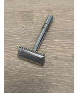 VINTAGE SILVER GEM MICROMATIC COMB SAFETY RAZOR 1739280 1773614 - €21,86 EUR