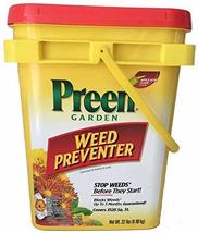 Preen Garden Weed Preventer Blocks Weeds up to 3 Months (22 LBS, 3520 Sq... - $49.00