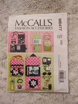 McCall&#39;s M6477 Technology Carrying Case &amp; E-Reader Case UNCUT Sewing Pat... - $9.49
