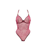 L&#39;AGENT BY AGENT PROVOCATEUR Womens Bodice Lace Elastic Purple Size S - £81.70 GBP