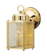 Westinghouse Lighting 6693600 One-Light Exterior Wall Lantern, Polished ... - $46.44 CAD
