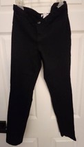 LC Lauren Conrad Women&#39;s Black Knit Pants Size 2S 2 Short - £23.98 GBP