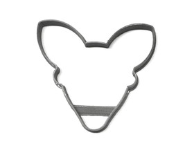 Doe Face Outline Female Deer Outdoors Reindeer Christmas Cookie Cutter PR3218 - £2.39 GBP