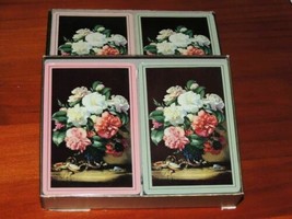 NEW 2 decks Imperial Playing Cards Floral/Still Life Whitman w/Tax Stamps - £13.50 GBP