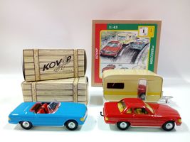 Vintage Kovap - Mercedes Benz - 450 SL + 450 SLC + Roulotte Caravan  - £39.96 GBP