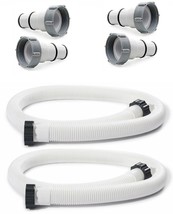 Intex Replacement Hose Adapter A 2 Pack and 1.5 Diameter Pool Pump Hose 2 Pack - £70.33 GBP
