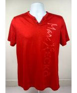 Marc Ecko Cut and Sew Mens T Shirt Red Round Neck Short Sleeve Size S - $20.45 CAD