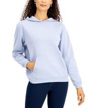 MSRP $37 Karen Scott Hooded Sweatshirt Blue Size Large - £5.81 GBP