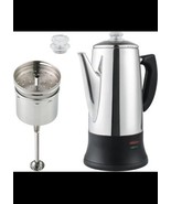 Elite Gourmet WEP1800-2 Electric 12-Cup Coffee Percolator With Cool Touc... - $39.59