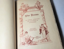 1903 The Drama Volume 5 Of 8 Registered Copies For The World A Bates Book bk587 - £29.20 GBP