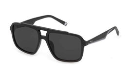 Fila SFI460 Sunglasses 700P Shiny Black Authentic New 57mm Unisex - $88.11