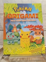 Pokemon Origami: Fold Your Own Pokemon! by Pikachu Press (2015, Trade Pa... - £9.25 GBP