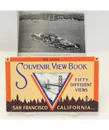 San Francisco De Luxe Souvenir View Book California Fifty Different View... - $651.95 MXN