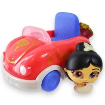 Disney Doorables Let&#39;s Go Series 2 Mulan with Red Car - NEW - $5.99