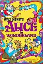 Alice In Wonderland - 1951 - Movie Poster - £26.30 GBP