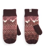 THE NORTH FACE Fair Isle Mitt - Women&#39;s Marron Mittens Purple Size XS/S - $54.58 CAD