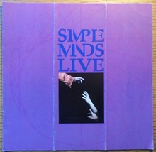 Simple Minds Live In Concert 1987 Program 11*11 In Jim Kerr In The City ... - £23.37 GBP