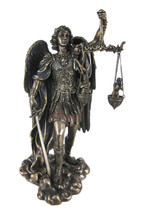 St. Michael Weighing Souls Statue Figure Saint Angel - £79.12 GBP