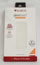 ZAGG InvisibleShield GlassFusion+ with D3O Apple iPhone 12 PRO MAX - $19.34