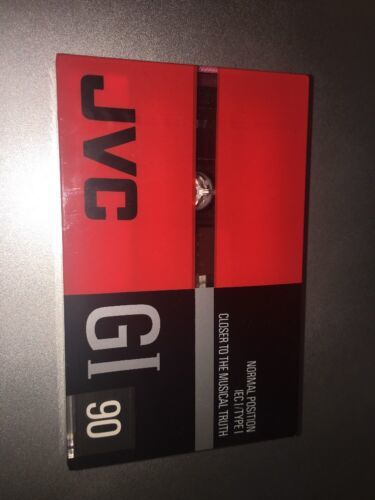 JVC GI90 Blank Audio Cassette - New Sealed - Normal Type I - $9.07