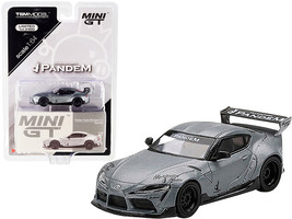 Toyota Pandem GR Supra V1.0 Matt Gray Metallic Limited Edition to 2400 pieces Wo - £19.93 GBP